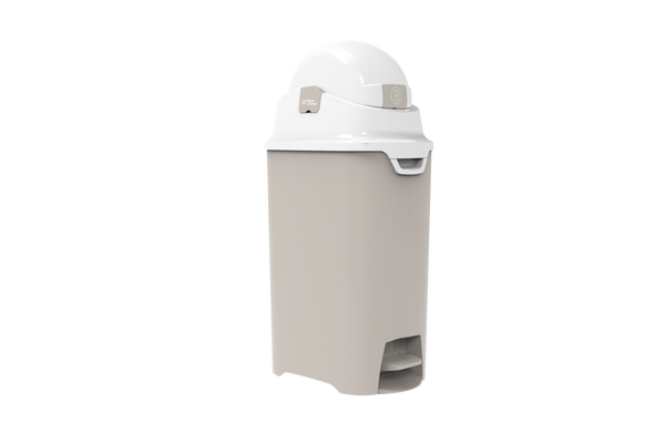 DiaperChamp ONE Mains libres Medium - Sable argile (10 SACS ÉCO inclus gratuitement)