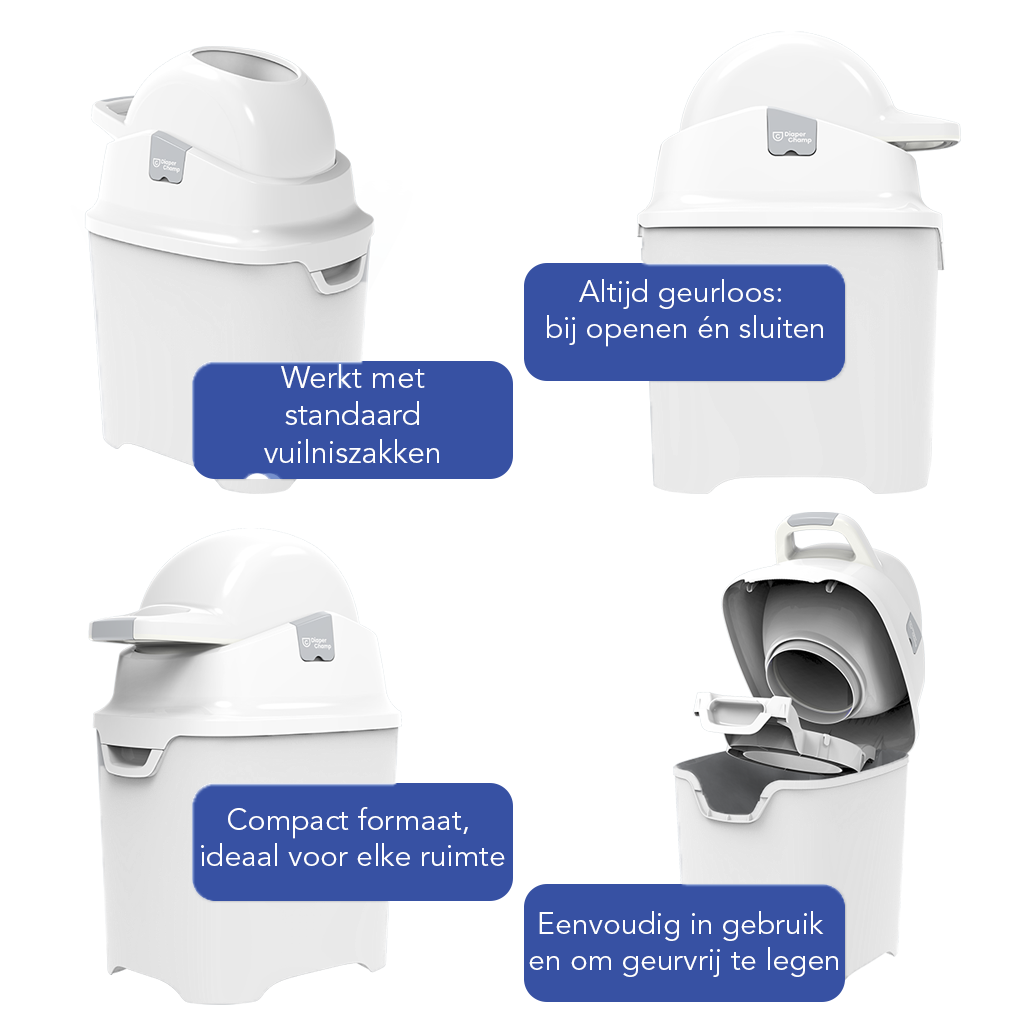 DiaperChamp ONE Standard - White