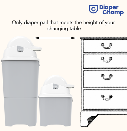 DiaperChamp ONE Maxi Clay Sand- 2-pack