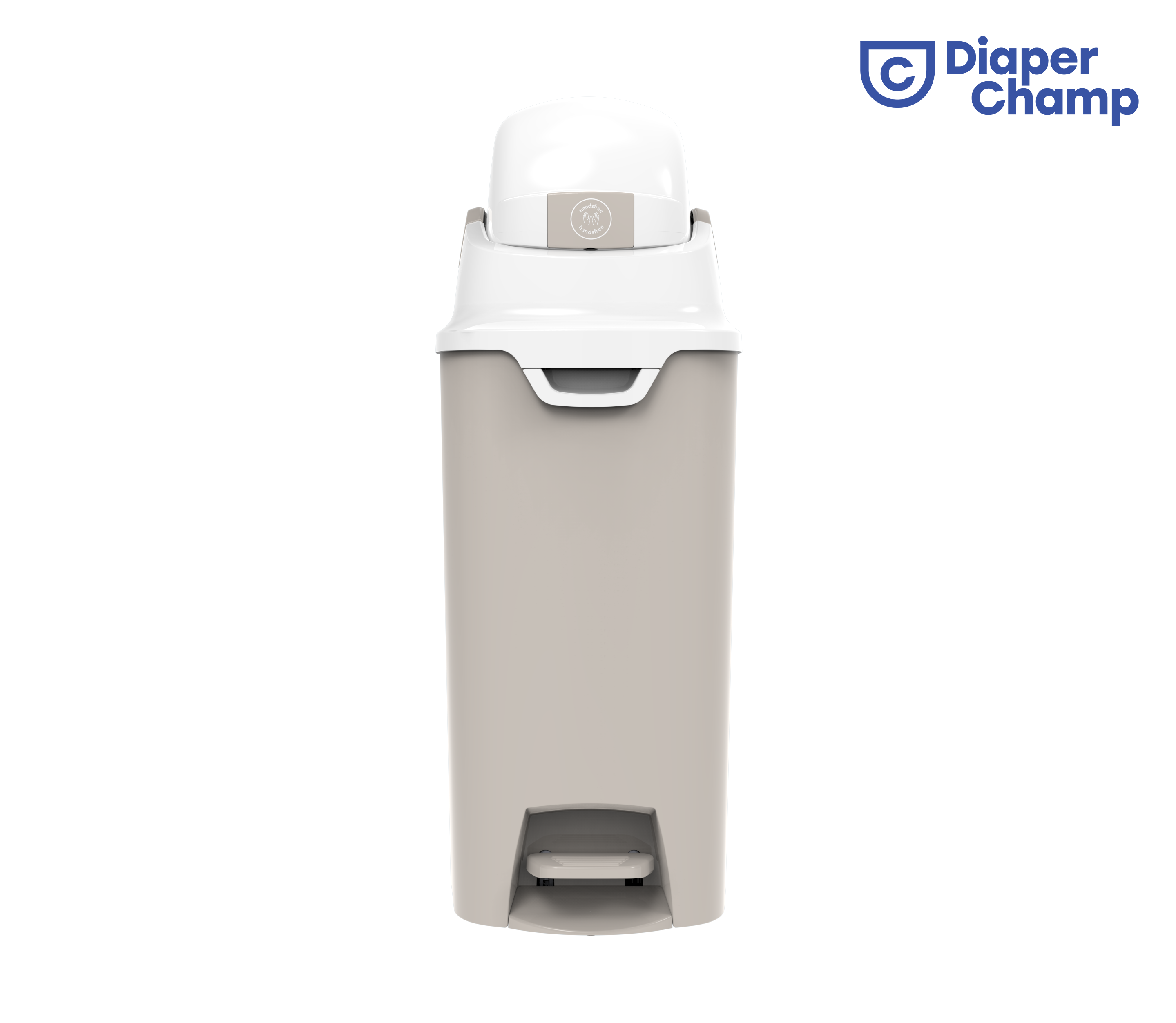 DiaperChamp ONE Handsfree Medium - Clay Sand  (incl. 10 ECO BAGS for free)