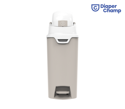 DiaperChamp ONE Handsfree Medium - Clay Sand  (incl. 10 ECO BAGS for free)