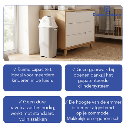 DiaperChamp ONE Maxi - Silver