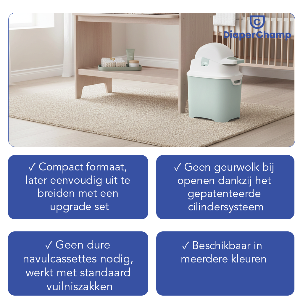 DiaperChamp ONE Standard - Light Green