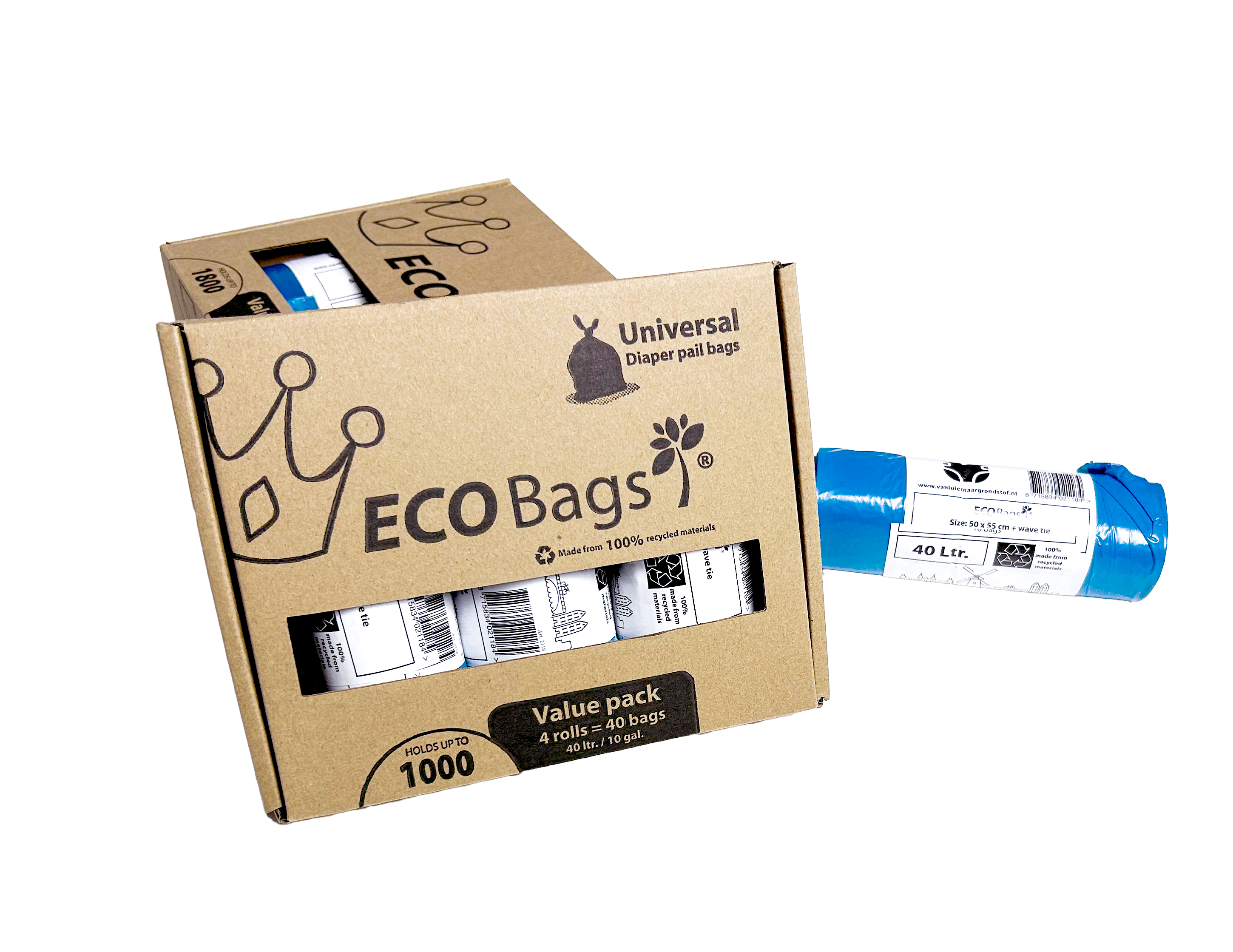 ECO bags Multipack - 4x40L