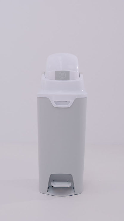 DiaperChamp ONE Handsfree Medium - Silver (incl. 10 ECO BAGS for free)
